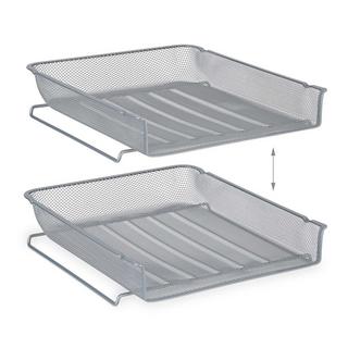 Northio Stapelbare Dokumentenablage aus Metall  