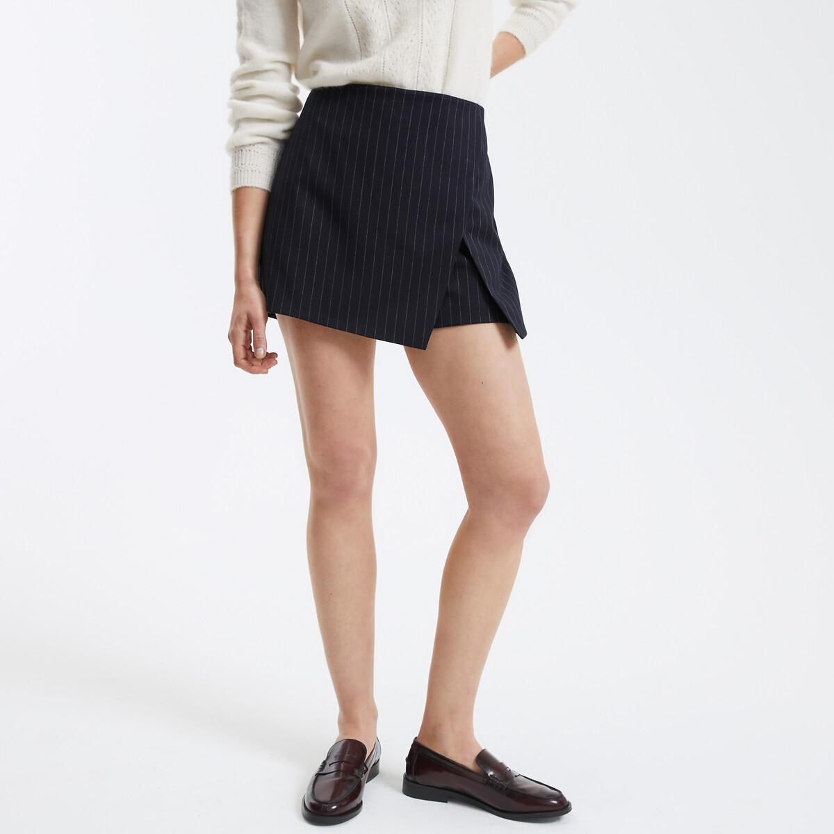 La Redoute Collections  Skort mit Nadelstreifen 