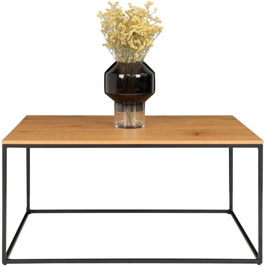 House Nordic Beistelltisch Vita 90 x 60 cm, NatureSchwarz  