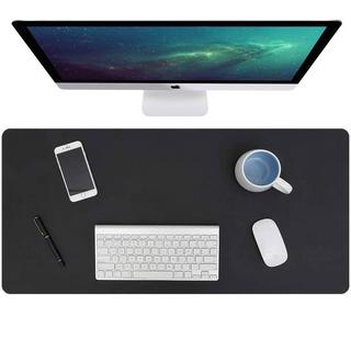 eStore  Tappetino per mouse grande, in pelle PVC - 40 x 80 cm 