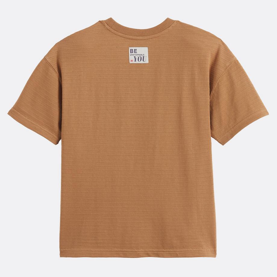 La Redoute Collections  T-Shirt mit Rundhalsausschnitt und Brusttasche 