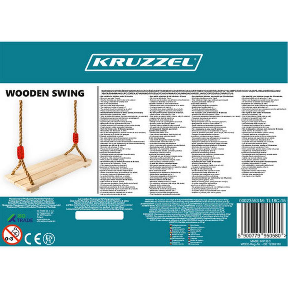 Kruzzel Holzschaukel 23553  