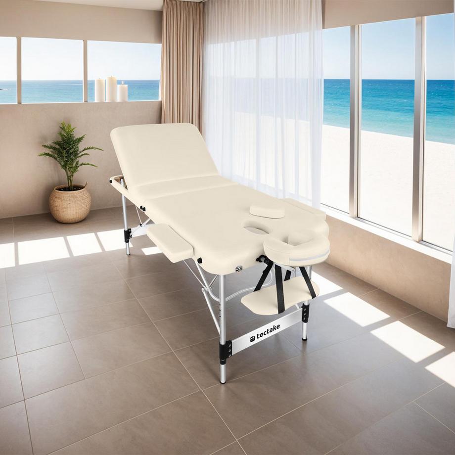 Tectake Table 3 zones de massage PHUKET rembourrage 5 cm  