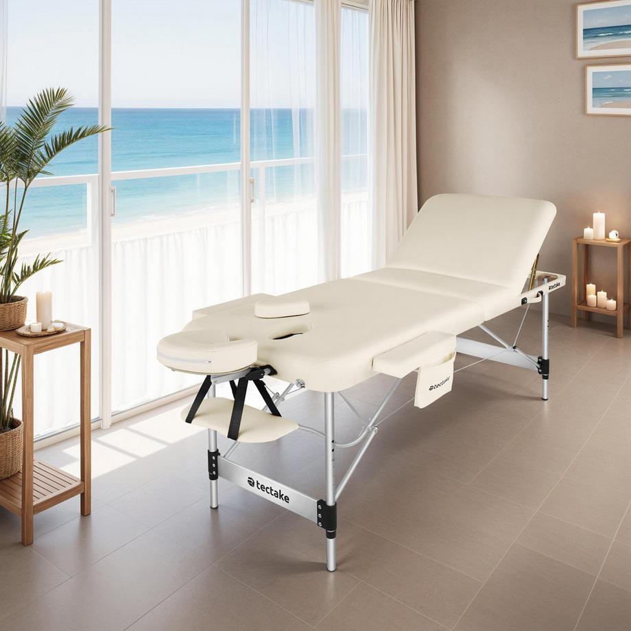 Tectake Table 3 zones de massage PHUKET rembourrage 5 cm  