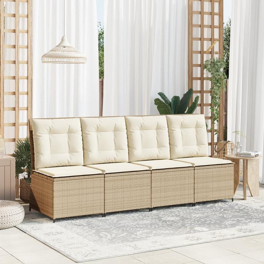 VidaXL Gartensessel poly-rattan  