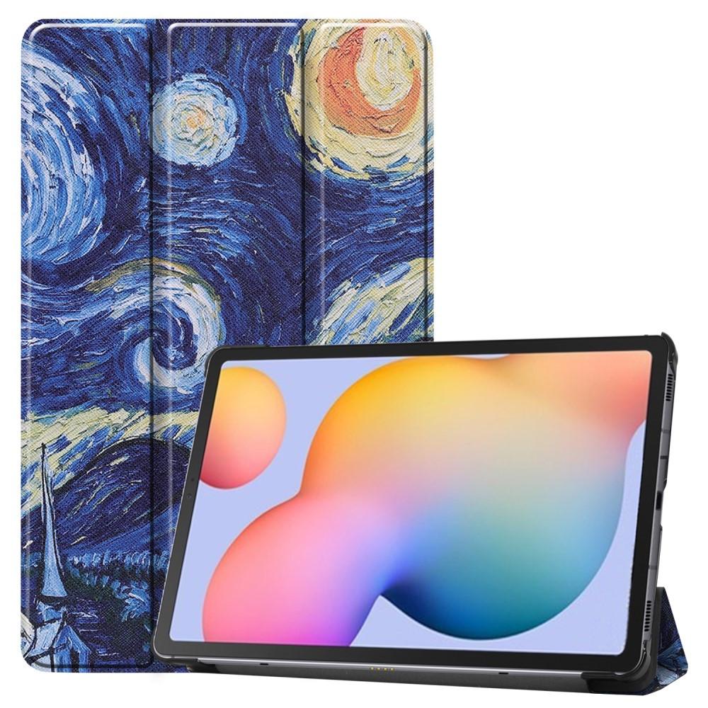 Cover-Discount  Galaxy Tab S6 Lite - Tri-fold Smart Leder Case 