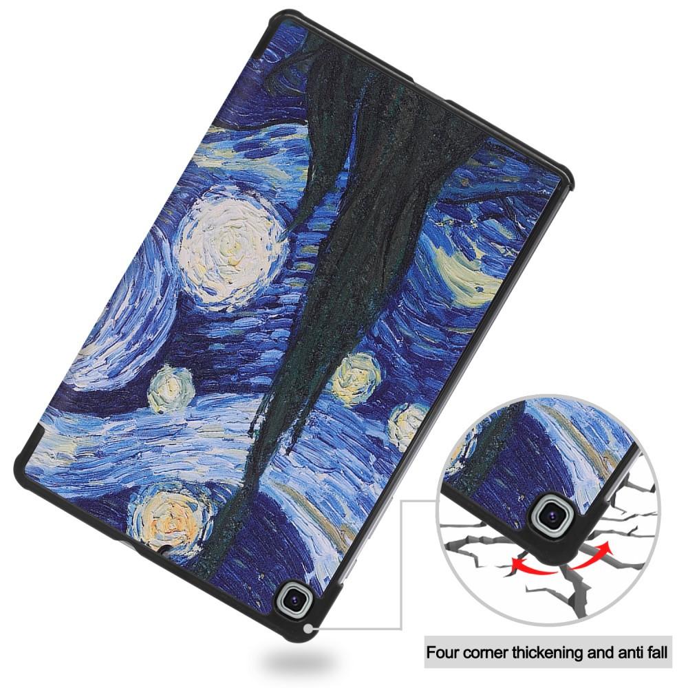 Cover-Discount  Galaxy Tab S6 Lite - Etui en cuir tri-fold Smart 