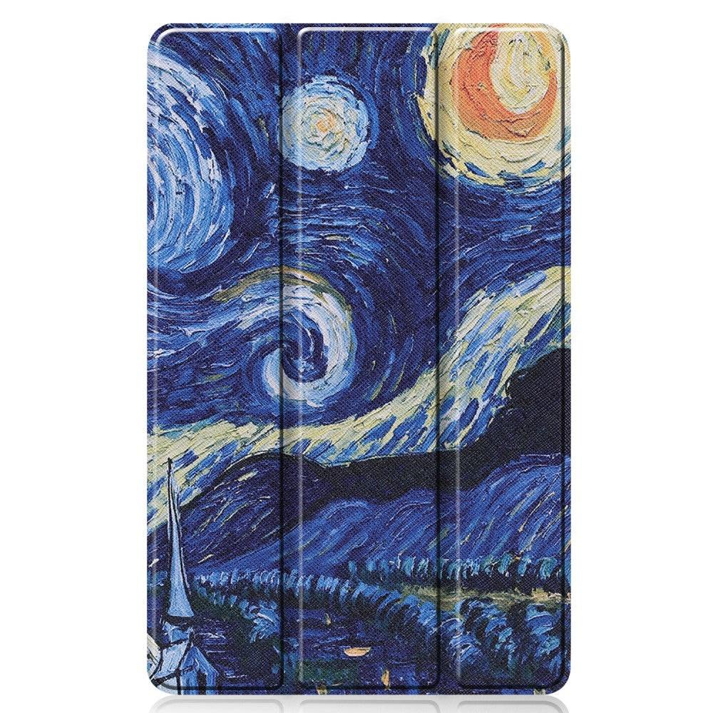 Cover-Discount  Galaxy Tab S6 Lite - Tri-fold Smart Leder Case 