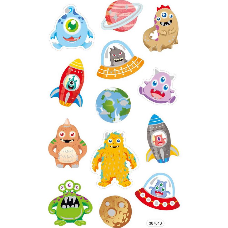 Soft-Sticker In Space 2 Blatt