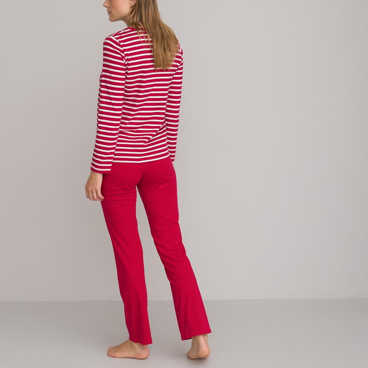 La Redoute Collections  Pyjama aus Baumwoll-Jersey 