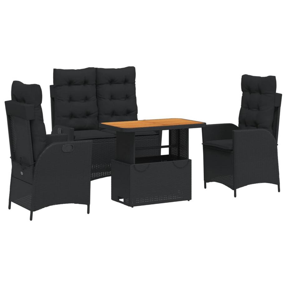 VidaXL Garten essgruppe poly-rattan  