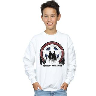 MARVEL  The Falcon And The Winter Soldier Star Silhouettes Sweatshirt 