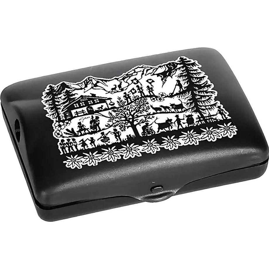 AGM MUELLER  Scherenschnitt Jassbox Piquet 