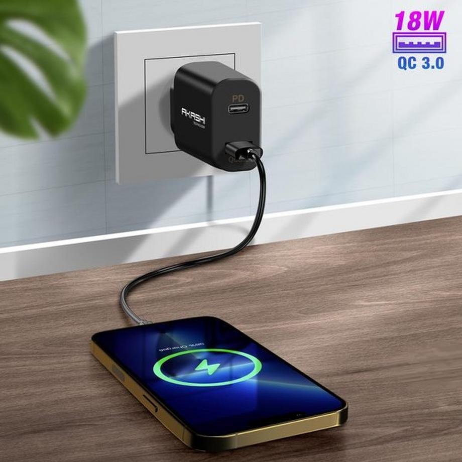 Akashi  USB 3.0 Netzteil, USB-C Anschluss Akashi 