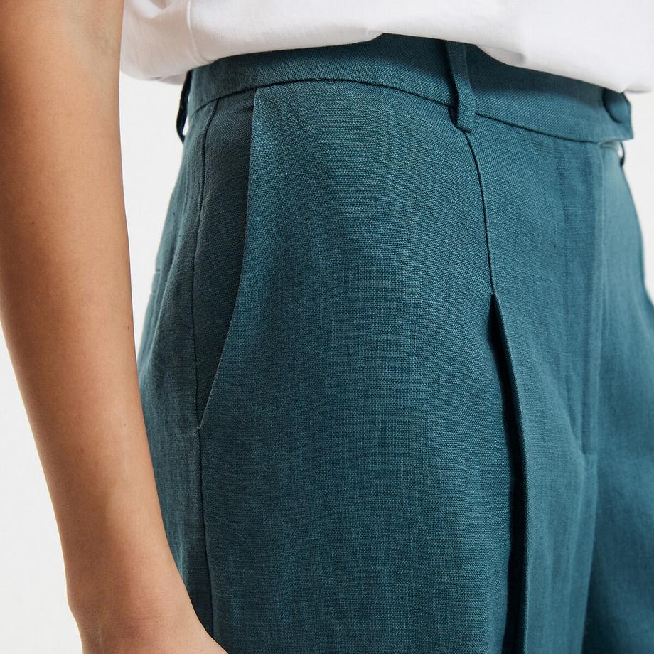 La Redoute Collections Pantaloni ampi con pinces  