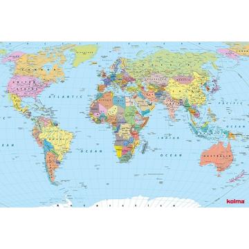 KOLMA Schreibunterlage 35.562.20 Welt 50x34cm