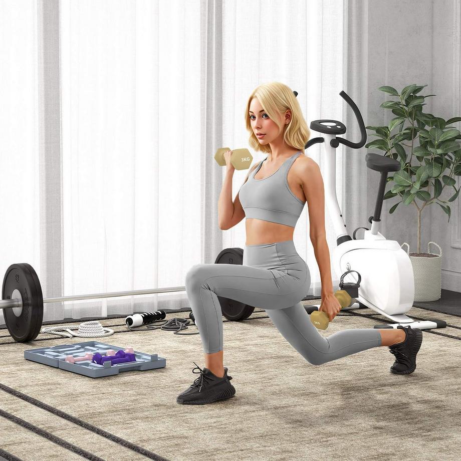 Northio  Set di manubri esagonali con custodia 