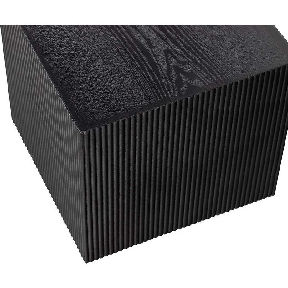 mutoni home Table d'appoint Sanne noir (set de 2)  