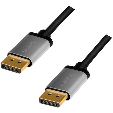 LogiLink  Cavo DisplayPort 4K/60Hz Alluminio 1m 