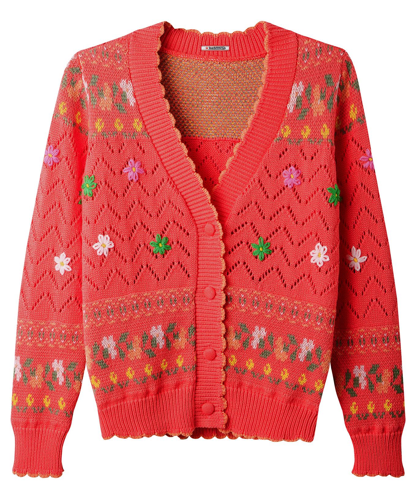 Joe Browns Gilet Floral Col V  