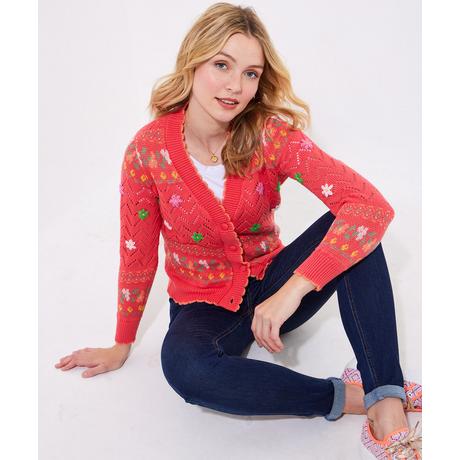 Joe Browns Gilet Floral Col V  