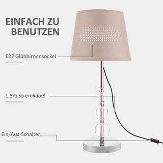 HOMCOM Lampe de table  