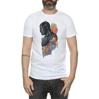 MARVEL Black Panther Wakanda Forever Grafikdruck T-Shirt  