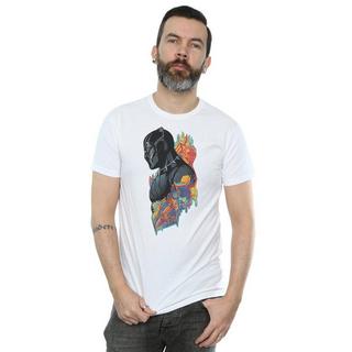 MARVEL Black Panther Wakanda Forever Grafikdruck T-Shirt  