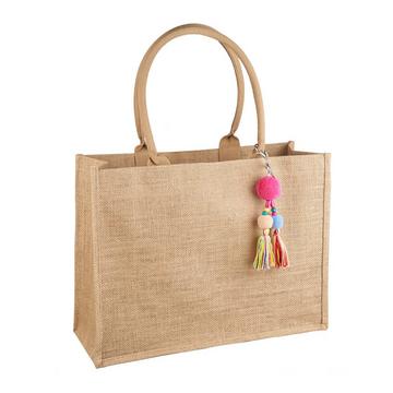 Sac en toile de jute, grand sac en toile de jute, sac de plage, sac de shopping pliable et imperméable, sac à main pour le pique-nique, le voyage, le shopping, la plage et la vie de tous les jours.