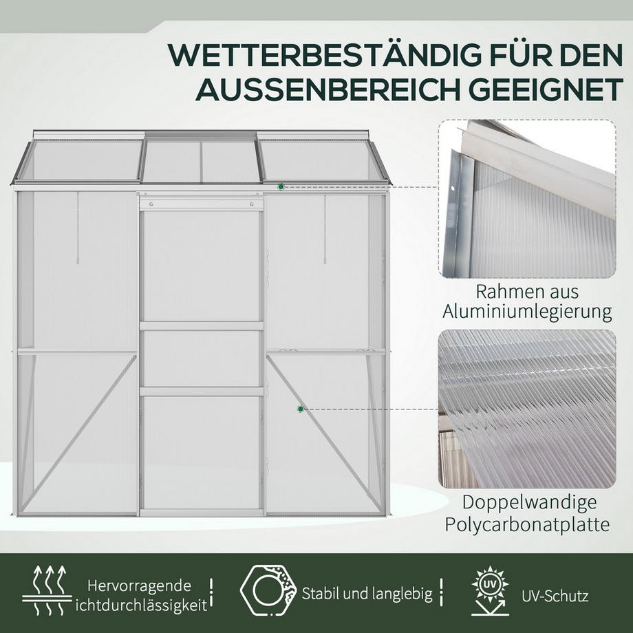 Outsunny Gewächshaus  