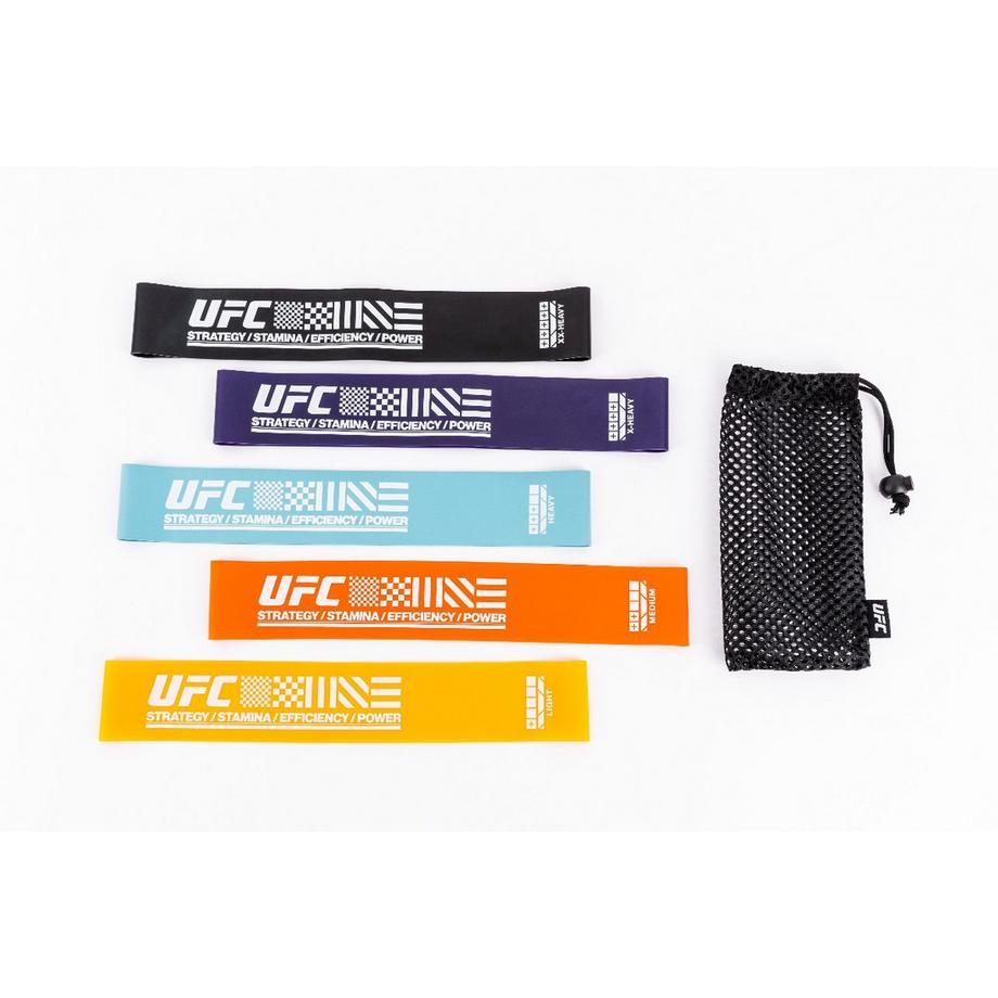 UFC  UFC Mini bande de résistance - Set de 5 duretés 
