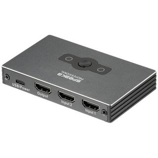 SpeaKa Professional  Commutateur 2 ports Ultra HDMI 8K 