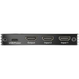 SpeaKa Professional  Commutateur 2 ports Ultra HDMI 8K 