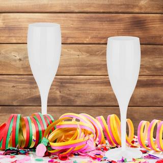 B2X Sektgläser aus Kunststoff, 6er-Set  