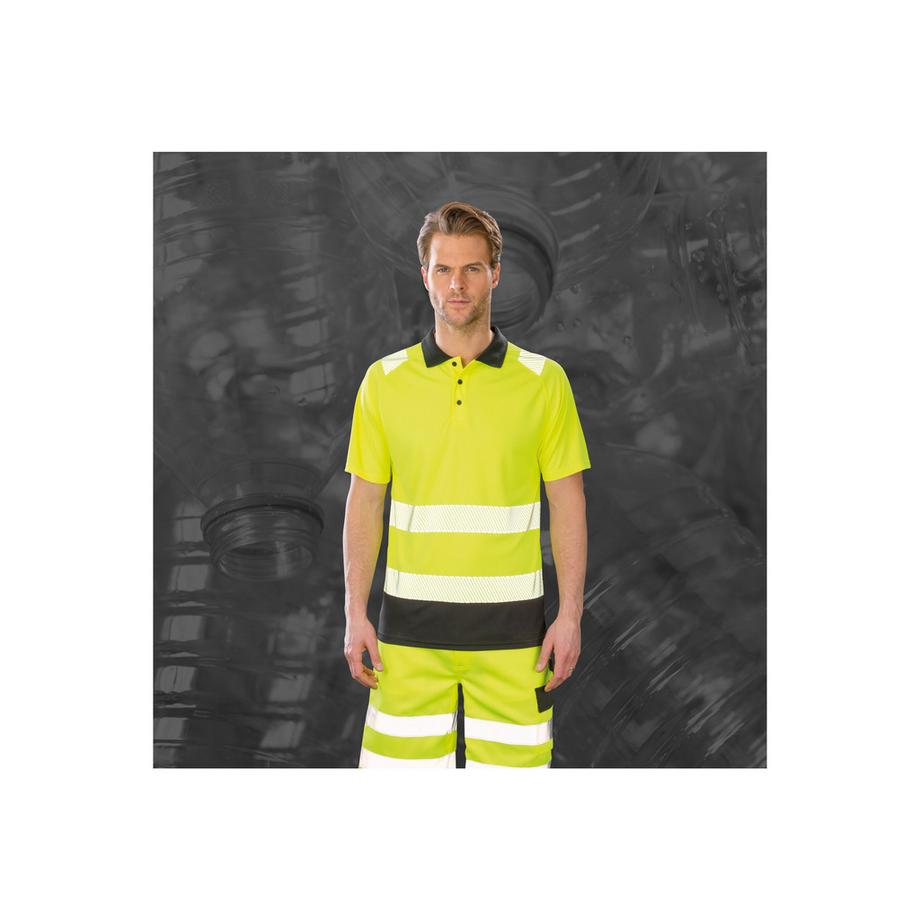 Result Recyceltes Sicherheitspoloshirt  