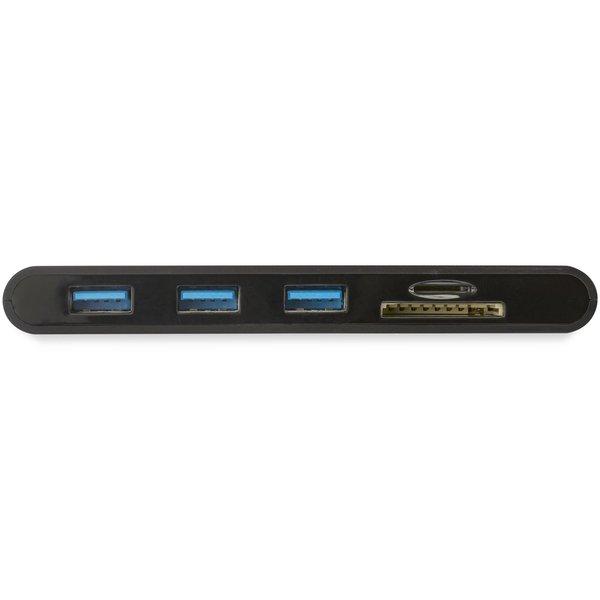 STARTECH.COM  Adaptateur Multiport USB-C - Mini Dock USB Type C avec 4k HDMI ou 1080p VGA - 100W Power Delivery Passthrough, Hub 3x USB 3.0, GbE, SD & MicroSD - Station d'Accueil PC Portable 