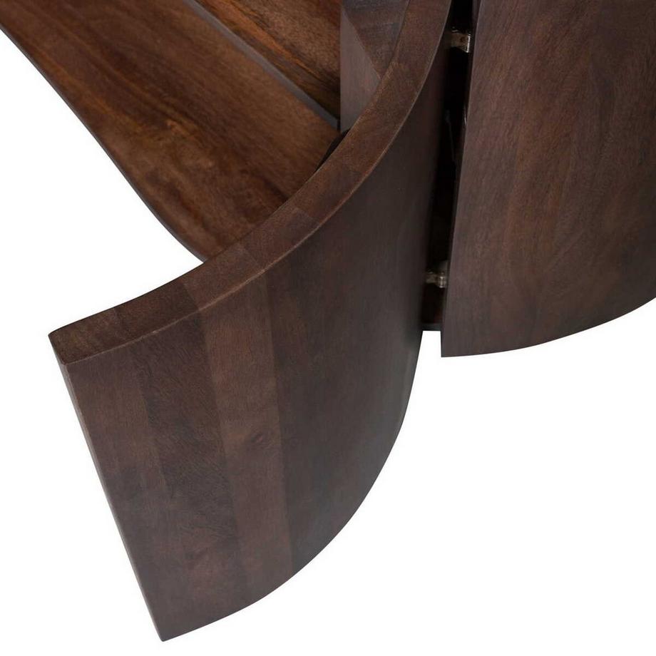 mutoni Sideboard Sense bois de manguier brun foncé 160  