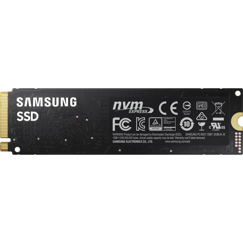 SAMSUNG  980 1 To PCIe 3 (jusqu'à 3 500 Mo/s) NVMe M.2 (2280) Solid State Drive (SSD) interne 