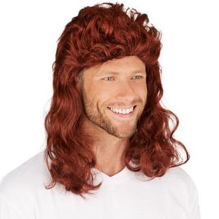 Tectake  Parrucca da uomo - Mullet 