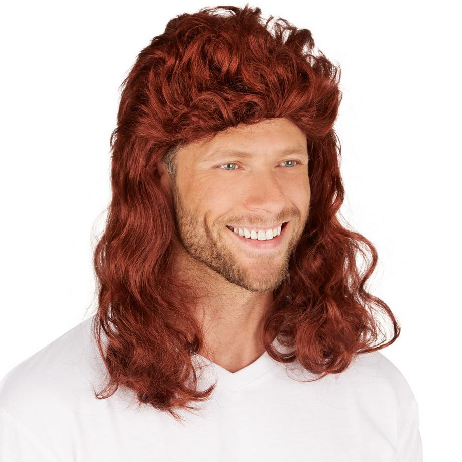 Tectake  Perruque pour homme mulet 