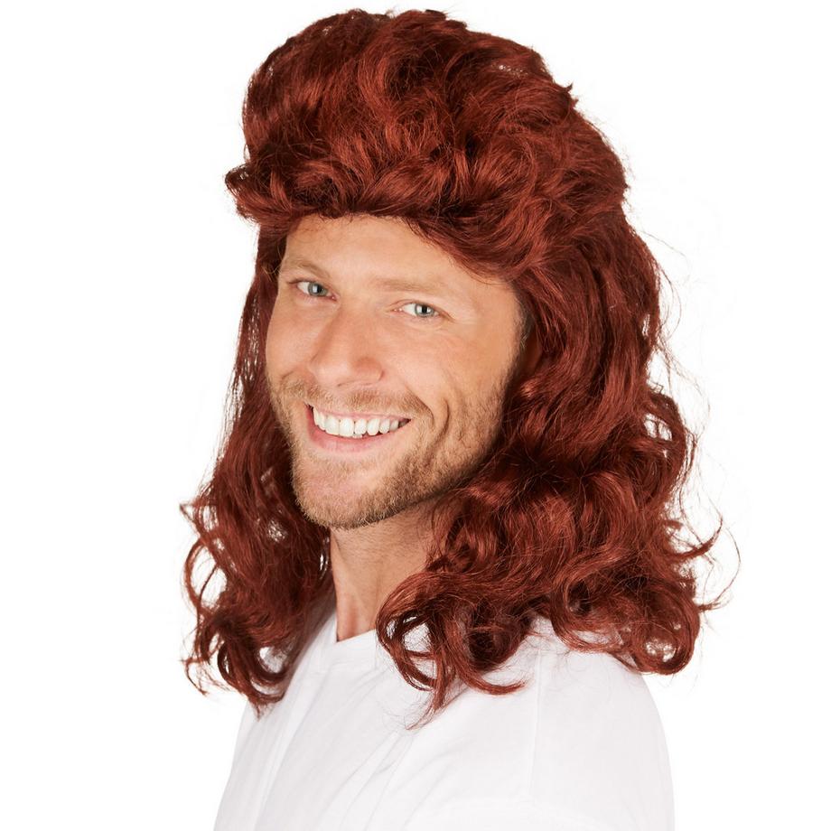 Tectake  Perruque pour homme mulet 