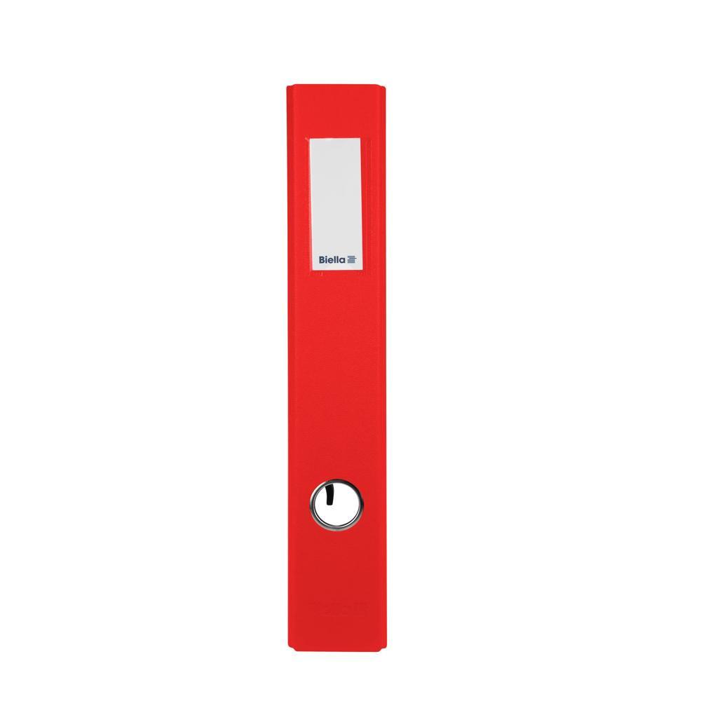 Biella Classeur Plasticolor A4 4cm - Rouge  