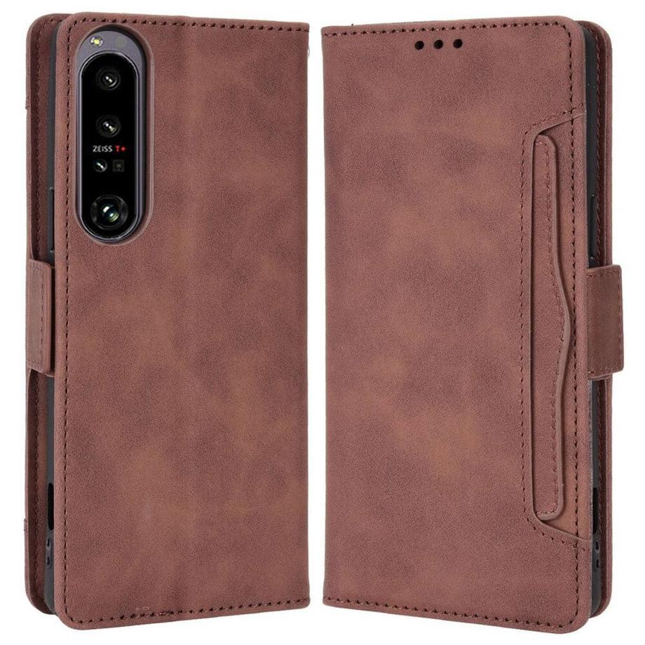 Cover-Discount  Sony Xperia 1 IV - Etui Mit Vielen Kartenfächer 