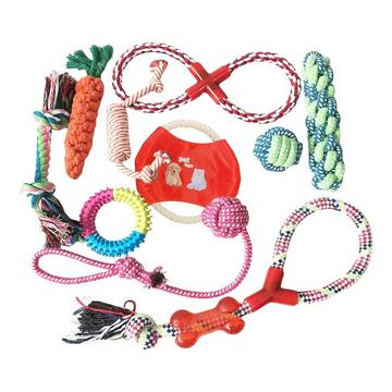 Lot de 10 jouets pour chiens et chats