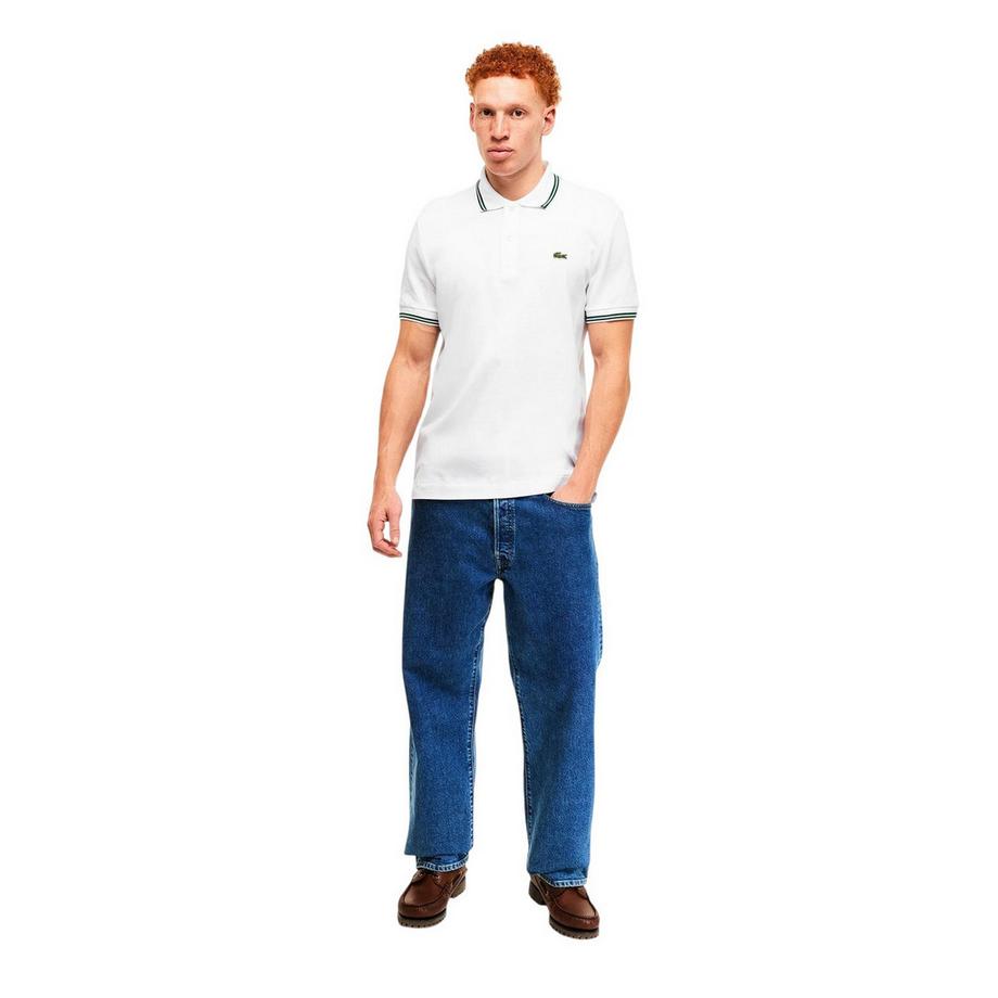 LACOSTE Schmales Kurzärmeliges Poloshirt  