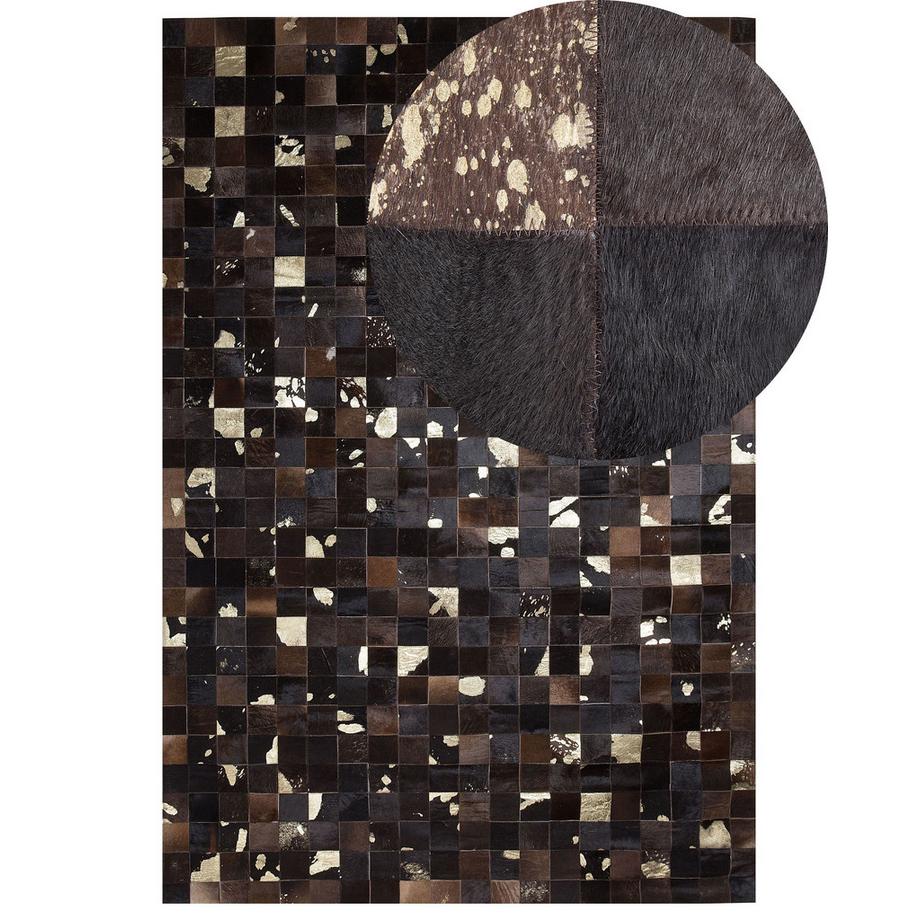 Beliani Tapis en Peau de vache  BANDIRMA  