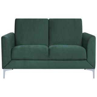 Beliani 2 Sitzer Sofa aus Samtstoff Modern FENES  