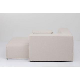 KARE Design Elementi pouf Infinity crema destra 182  