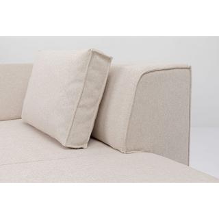 KARE Design Elementi pouf Infinity crema destra 182  