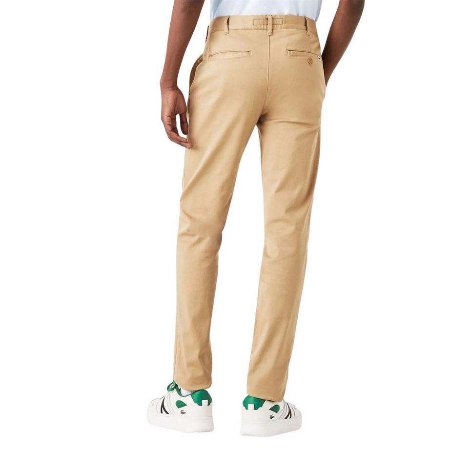 LACOSTE Chino Cotone Organico Aderente  